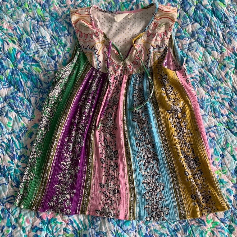 Colorful Top from Anthro